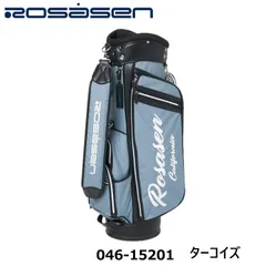 新品★ロサーセン★Rosasen★046-15201 キャンバスコーティング カート キャディバッグ★2026★9型 3.9kg★【094】ターコイズのサムネイル