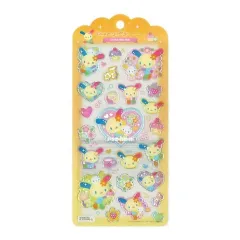 (業者配送) 日本正規品 Sanrio ウサハナ ドロップ ゲル ゼリー クリア 透明 エポキシシール ステッカー