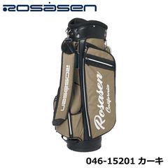 新品 ROSASEN ロサーセン スタンド キャディバッグ カーキ MA-1 - メルカリ