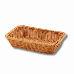 Meilleur Choix 雑貨かご かご バスケット 収納カゴ 収納バスケット 野菜ストッカー (ナチュラル Sサイズ(1個), 横30㎝×縦20㎝×高さ7㎝) [ナチュラル Sサイズ(1個)] [横30㎝×縦20㎝×高さ7㎝]