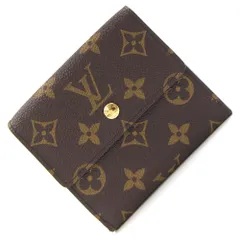  ルイヴィトン Wホック財布 モノグラム ポルトモネ ビエ