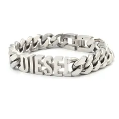  ディーゼル ブレスレット DX1389 シルバー 中古