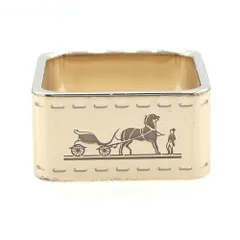  エルメス スカーフリング H601462 ゴールド 中古