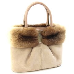 FENDI ピーカブー アイコニックミニ ハンドバッグ ペカンストライプ FENDI ピーカブー アイコニックミニ ハンドバッグ ペカンストライプ