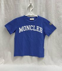 モンクレール　Tシャツ 150cm キッズ　白　ロゴワッペン　2022 極美品 モンクレール Tシャツ 150cm キッズ 白 ロゴワッペン 2022 極美品