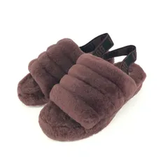 UGG アグ サンダル 表記サイズ:23 フラッフイヤースライド 1095119   パープル レディース / 241007003675