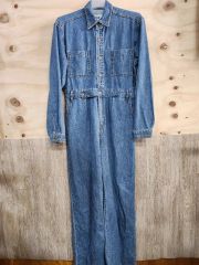 528) デニム オールインワン