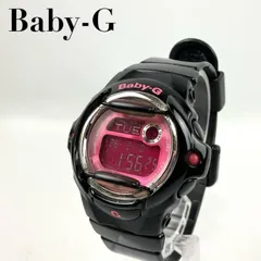 稼働品　新品電池交換済み　CASIO　カシオ　Baby-G　腕時計　デジタル　BG-169R　カラーディスプレイシリーズ　ピンク　ブラック 　W106