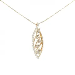 K18PG ダイヤモンド ネックレス 1.04CT