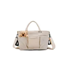 【新品】 [NanoSKY] ベビーカーバッグ マザーズバッグ 軽量 大容量 哺乳瓶保温バッグ付き ぬいぐるみ付き 収納ポケット多機能 出産祝い ベビーギフト 0