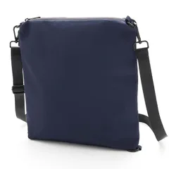 【新品】 [QUARE] サコッシュ ショルダーバッグ バッグ ナイロン メンズ レディース 防水 a4 カバン ポーチ 斜めがけバッグ 肩掛けバッグ 財布機能付き 軽量 (ネイビー) 0