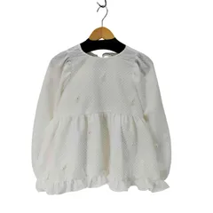 ユーズドフルギ USED古着 MARRY ME PERL MYUMYU CHAN パール装飾 ブラウス レディース FREE 