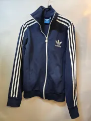 アディダス ネイビー 3本線 ジャージ