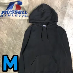 T7783 Russell Athletic スウェットパーカー　無地　古着