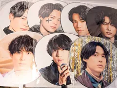 SixTONES 松村北斗 ジャンボうちわ 7点セット CHANGE THE ERA/Rough xxxxxx/Track ONE IMPACT/on eST/Feel da CITY/慣声の法則/VVS