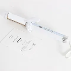 【美品】KINUJO CURL IRON KC32N ホワイト カールヘアアイロン キヌージョ 絹女 本体