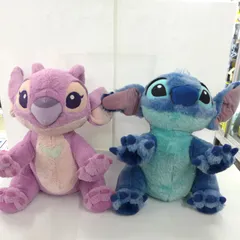 中古品 ディズニー リロ＆スティッチ ぬいぐるみ 公田店