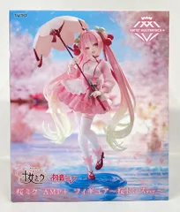 タイトー AMP+ フィギュア 初音ミク 桜ミク 桜ドレスVer.