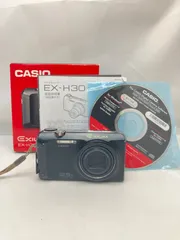 ☆ Casio カシオ EX-H30 コンパクトデジタルカメラ 元箱/バッテリー付きのサムネイル