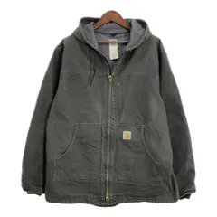 Carhartt カーハート フルスイングジャケット ワークジャケット グリーン (メンズ 2XL Tall) 中古 古着 R8581