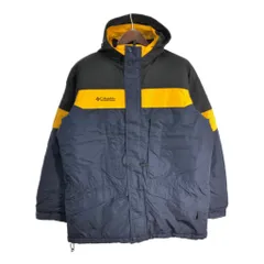 Columbia コロンビア マウンテンパーカー アウトドア ネイビー (メンズ L) 中古 古着 T2503