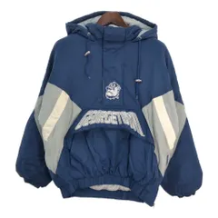 90年代 STARTER スターター ジョージア・ブルドッグズ スタジアムジャケット カレッジ ネイビー(メンズ L)中古 古着 T9174のサムネイル