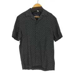 マイケルコース Michael Kors ロゴ シャンブレー ジャガード キャンプ シャツ メンズ import：XS のサムネイル