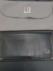 dunhill 札入れ ブラック ゴールド レザー ダンヒル