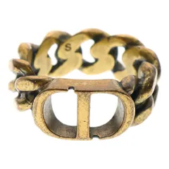 Christian Dior (クリスチャンディオール) CDロゴ モンテーニュ 指輪 リング GP ゴールド