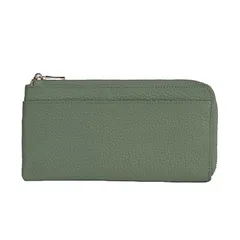 【新品】 [smile mode] 長財布 薄い財布 レディース &メンズ 牛本革 コンパクト カード収納 大容量 男女兼用 おしゃれ レザー L字ファスナー 財布 スリム 大容量 長サイフ スキミング防止 磁気 防止 軽量 軽い 小さめ L字 かわいい  0