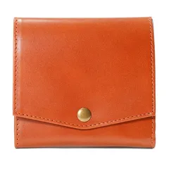 【新品】 財布 メンズ 二つ折り 栃木レザー ミニ財布 小さい 薄い コンパクト レディース 持ち運びに便利な小型 大容量の本革 (Tochigi-brown) 1