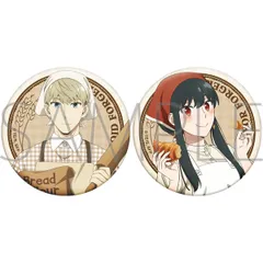 【ムービック】SPY×FAMILY 缶バッジセット/ロイド・フォージャー&ヨル・フォージャー