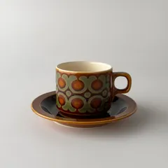 HORNSEA ブロンテ カップ&ソーサー 英国 ヴィンテージ ホーンジー