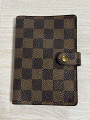 LOUIS VUITTON ダミエ アジェンダPM 手帳カバー ボールペン付き - メルカリ