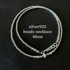 silver925ビーズづくしのネックレス40cm rj'?yd??!のサムネイル
