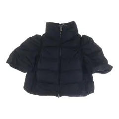 PRADA (プラダ) 19AW 五分袖 ショートダウンジャケット ナイロン ブラック ML193 R142 1AX2のサムネイル