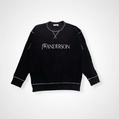 J.W.ANDERSON ジェイダブリューアンダーソン / インサイドアウト ロゴ刺繍スウェット 参考定価：30,000程度 SIZE：Lのサムネイル