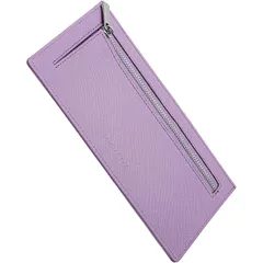 【新品】 [HIGH FIVE] 薄型 長財布 カードケース 小銭入れ レディース メンズ サブウォレット 軽量 ラベンダー 0