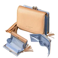 【新品】 [SONIA REITEL] 下町のお財布屋さんが作った ミニ がま口 レディース がま口 ミニ財布 三つ折りタイプ 取り出しやすい BOX型 小銭入 母の日 プレゼント ギフト 箱入り Camel 0