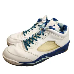 NIKE ナイキ  Air Jordan 5 Low Golf Grape Ice エアジョーダン5 ロー スニーカー ゴルフシューズ CW4206-100 27.5cm ホワイト/ブルー メンズ