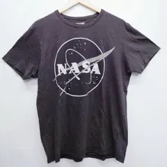 TAILGATE テイルゲート NASAプリントシングルステッチTシャツ サイズM 黒 コットン100% グアテマラ製 フェード アメカジ 古着