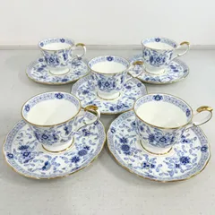 【5客セット】ナルミ ミラノ コーヒーカップ&ソーサー カップ ソーサー ティーカップ 金箔