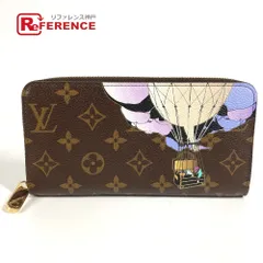 LOUIS VUITTON ルイヴィトン 長財布  ジッピーウォレット 気球  M60292 モノグラムキャンバス テュルコワーズ ブラウン