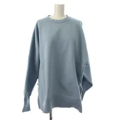 スライ SLY 25SS ニット セーター F 水色 長袖 サイドジップ /JP