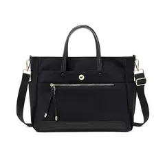 【新品】 [SHCER] ビジネストート レディース 2WAY 軽量 【おしゃれ】 大容量 A4書類 14インチ/15.6インチPC対応 撥水加工 多ポケット 収納力 就活 通勤 フォーマル対応