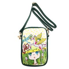 個性的 芝生 CurrentMood ハンド ランチボックス風 ショルダーバッグ 