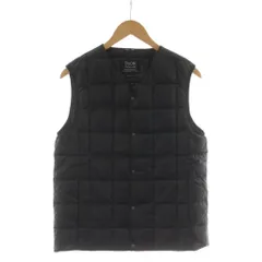 タイオン TAION ダウンベスト ジャケット 上着 M 黒 ブラック /RR