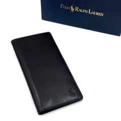 美品　POLO RALPH LAUREN ポロラルフローレン　マネークリップ　札入れ　レザー　ヴィンテージ　ダークブラウン系
