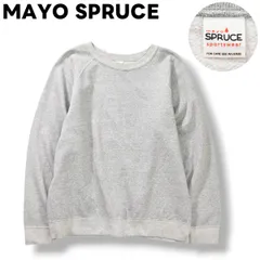 【定番】 メイヨー スプルース MAYO SPRUCE 無地 プレーン スウェット トレーナー ラグランスリーブ クルーネック 裏起毛 M 霜降り 杢 グレー アメリカン カジュアル ウェア メンズのサムネイル