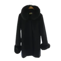 スナイデル SNIDEL ファー付きコート アウター 0 黒 /NR ■OS